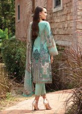 Springtime Ballet By Gulaal Embroidered Lawn Unstitched 3 Piece Suit - GL24L 06 CELINE